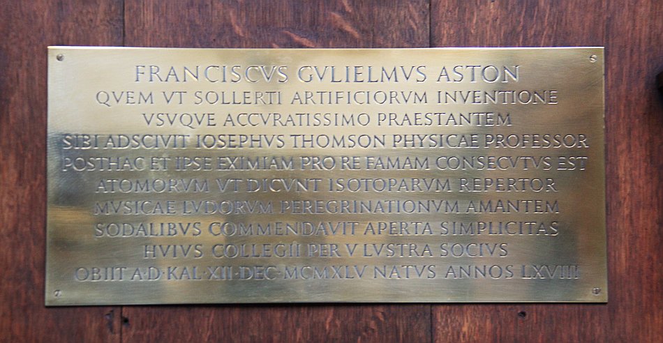 Francis William Aston
