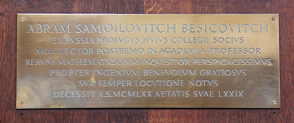 Abram Samoilovitch Besicovitch