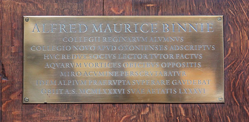 Alfred Maurice Binnie, FRS