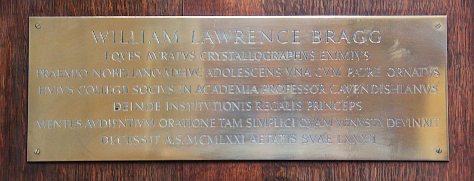 Sir William Lawrence Bragg