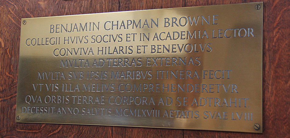 Benjamin Chapman Browne