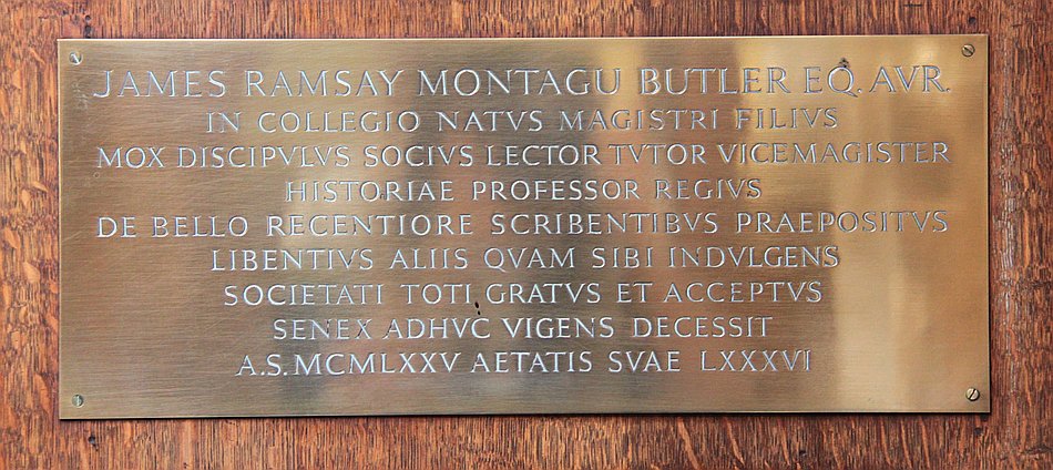Sir James Ramsay Montagu Butler