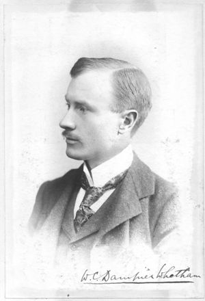 Sir William Cecil Dampier Dampier, FRS