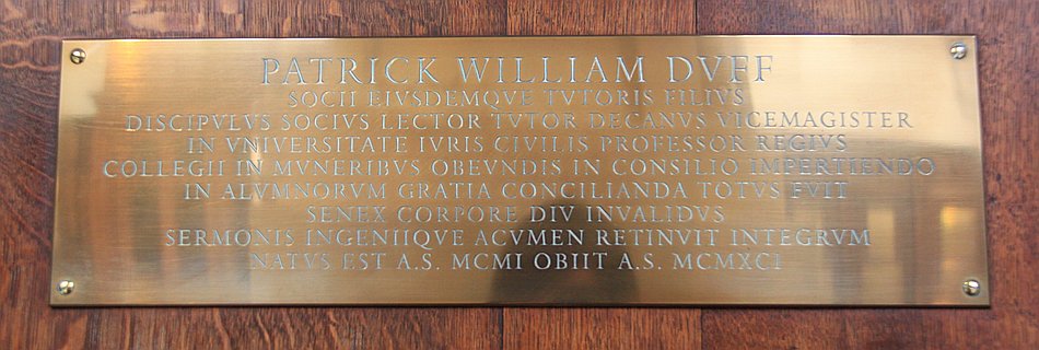 Patrick William Duff