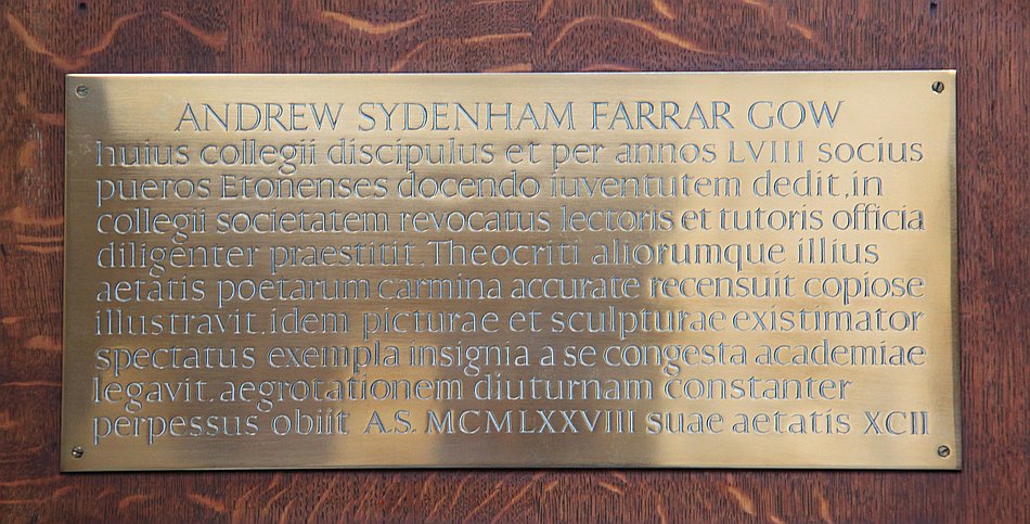 Andrew Sydenham Farrar Gow