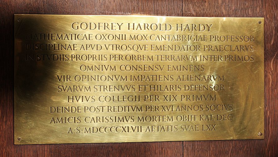 Godfrey Harold Hardy