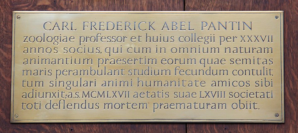 Carl Frederick Abel Pantin