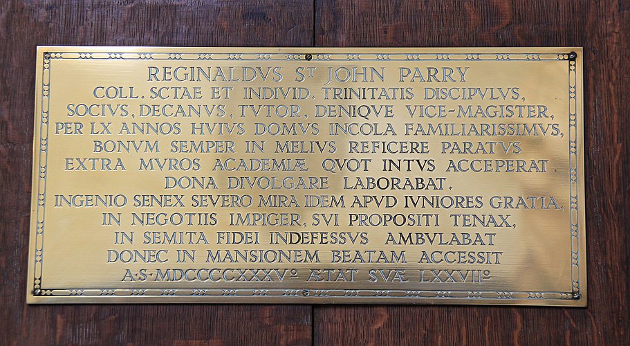 Reginald St John Parry