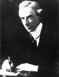 Bertrand Russell, OM, FRS