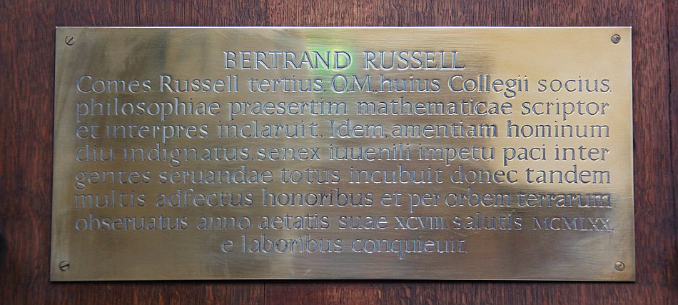 Bertrand Russell, OM, FRS